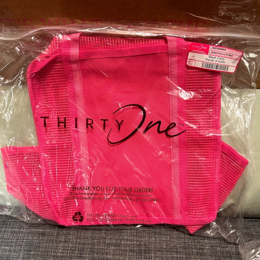 Brand new thirty one mesh caddy